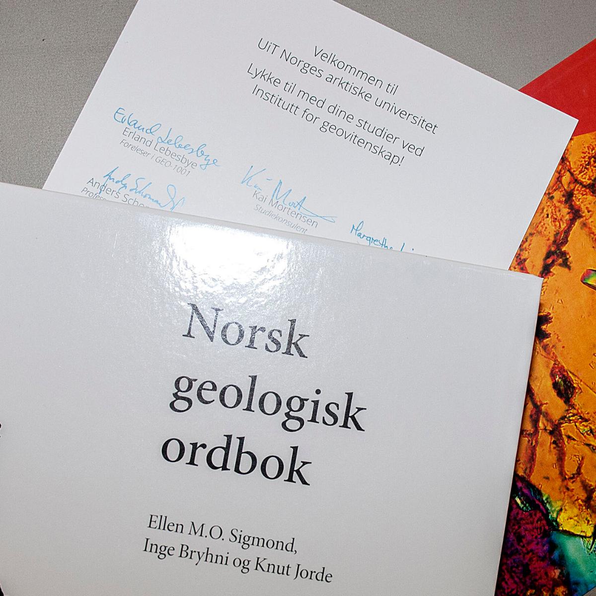 Norsk Geologisk Ordbok til studentene | UiT